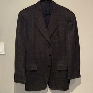 Canali Dark Gray Sports Blazer